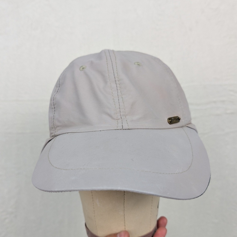 Stetson Sun Hat Men's L/XL Tan No Fly Zone Neck Flap UPF 50+ Outdoor Safari